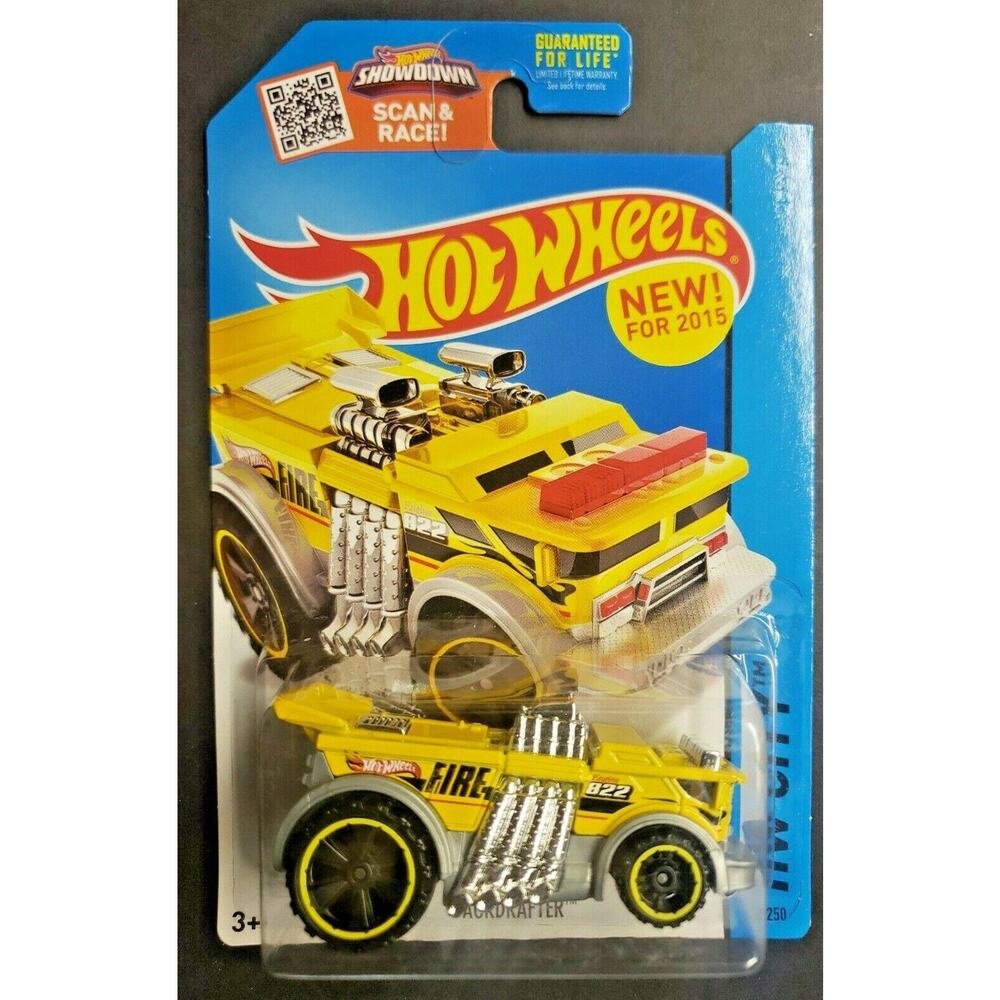 2015 Hot Wheels Backdrafter #5 Yellow HW City HW15